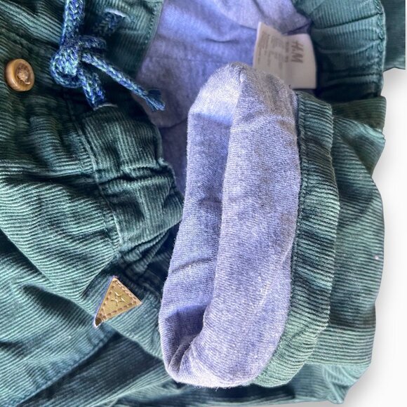 H&M Toddler Corduroy Pants | Soft Lined Joggers | Size 2T | 50 cm Length - Picture 4 of 4